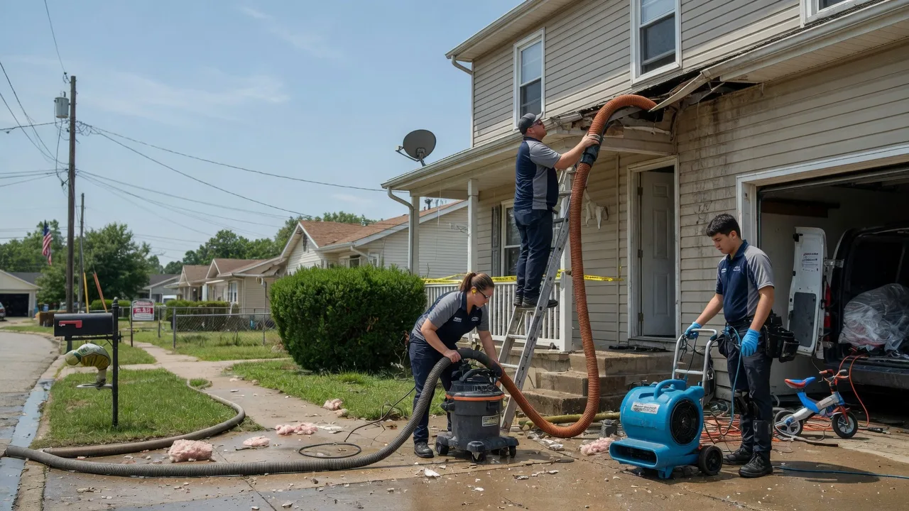 Water Damage Restoration in Darlington, WI near me